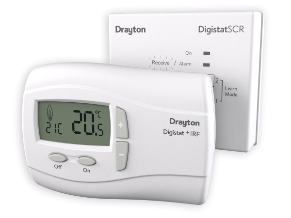 Drayton RF710 Digistat+RF Wireless Room Thermostat | Kent Plumbing Supplies