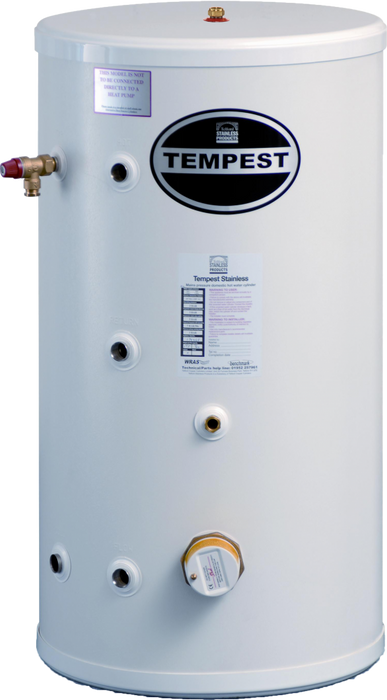 Telford Tempest 250L Indirect Unvented Cylinder - TSMI250