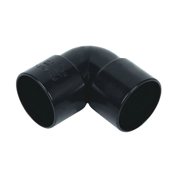 FloPlast WS10B ABS Solvent Waste 32mm 90° Elbow - Black