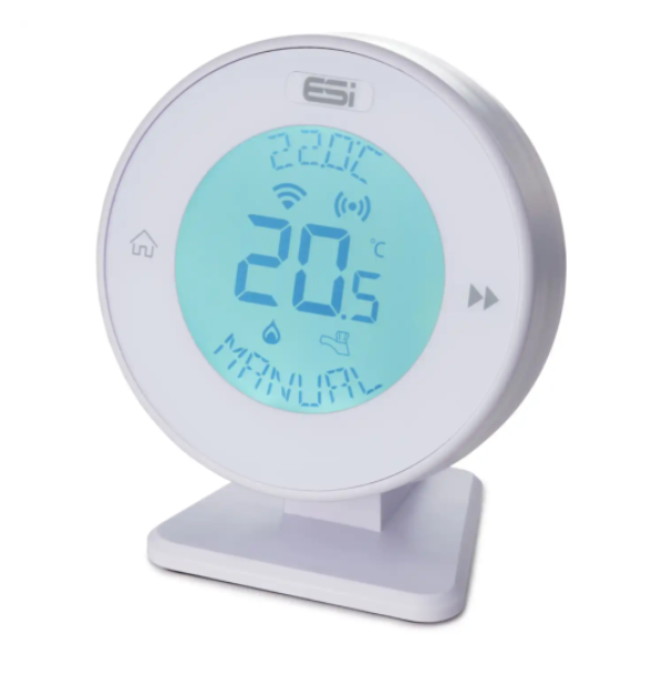 ESI ESRTP8W-W Mistral WiFi Wireless White Programmable Room Thermostat