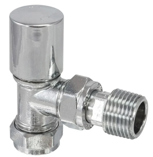 Chrome Single Angled Valve - 312880