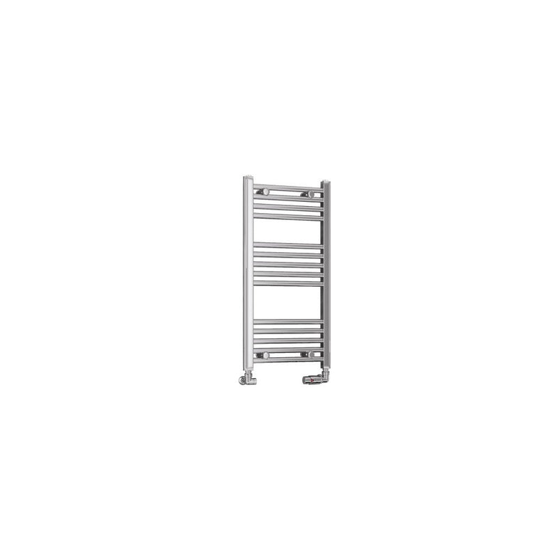 Eastbrook Wendover 800mm High Straight Heated Towel Rail Chrome