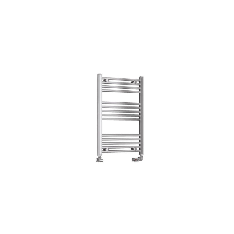 Eastbrook Wendover 800mm High Straight Heated Towel Rail Chrome
