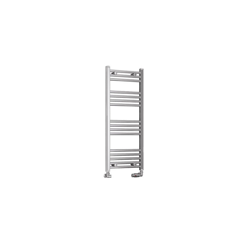 Eastbrook Wendover 1000mm High Straight Heated Towel Rail Chrome