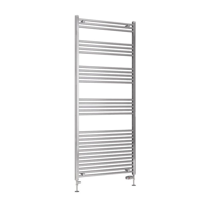 Eastbrook Wendover 1800mm High Straight Heated Towel Rail Chrome