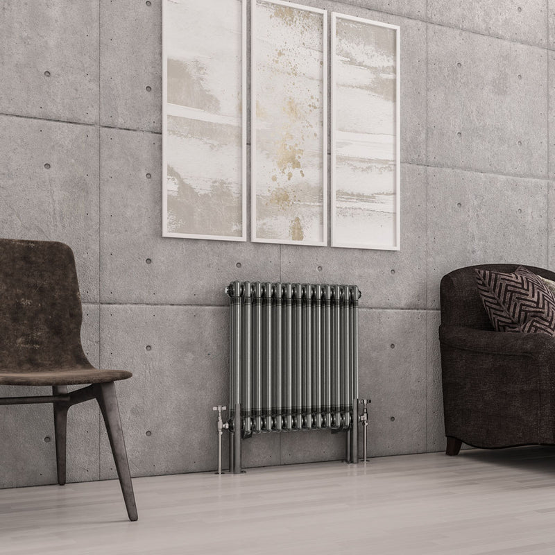 Eastbrook Imperia 2 Column Bare Metal Traditional Radiator