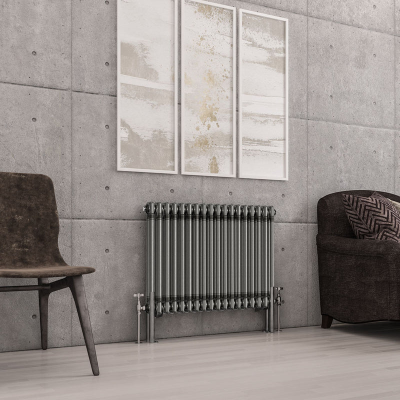 Eastbrook Imperia 2 Column Bare Metal Traditional Radiator
