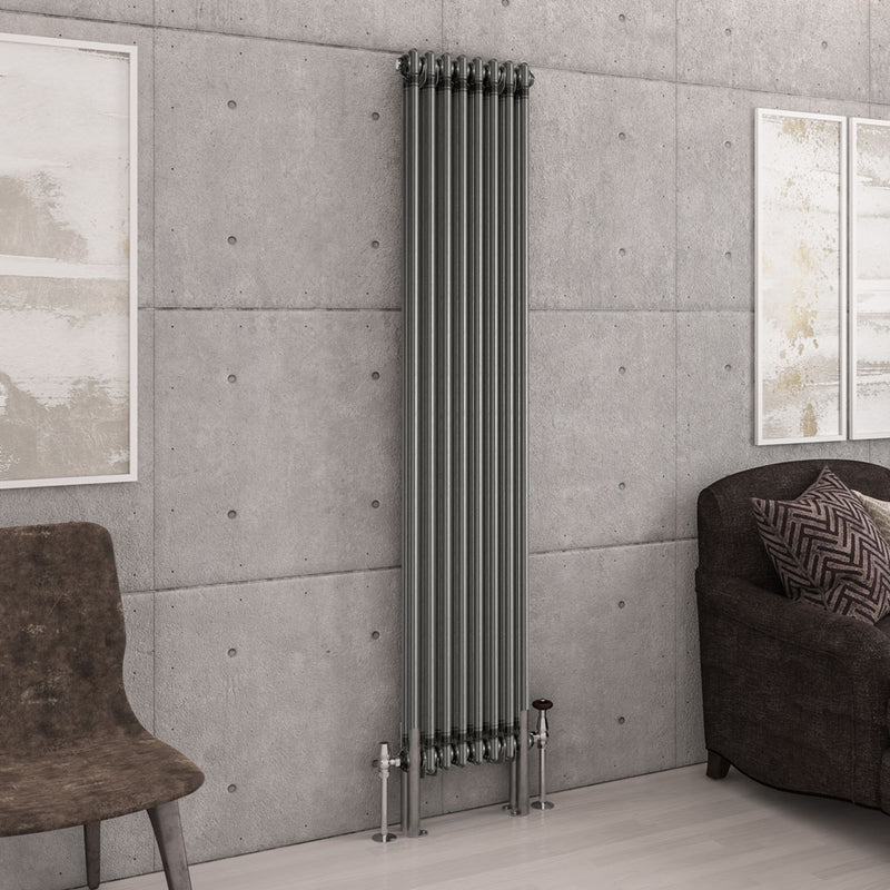 Eastbrook Imperia 2 Column Bare Metal Traditional Radiator