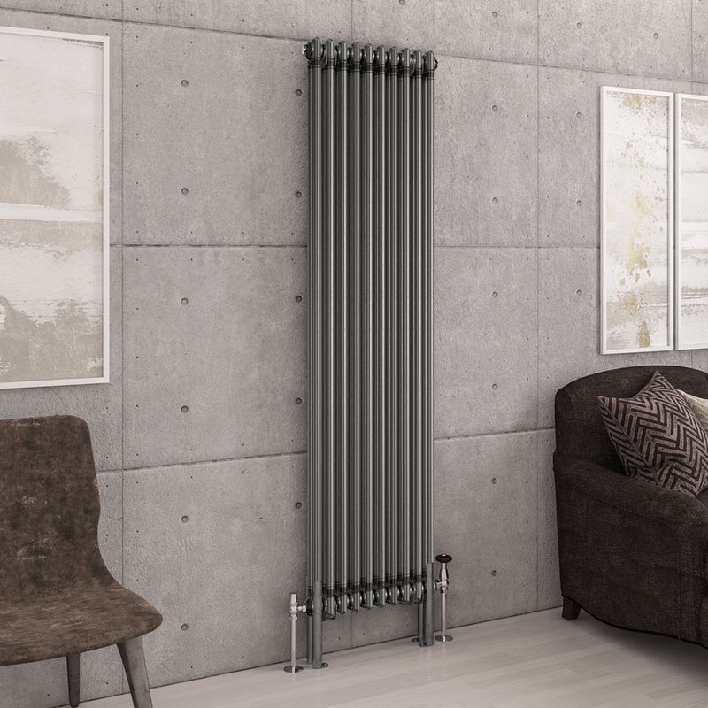 Eastbrook Imperia 2 Column Bare Metal Traditional Radiator