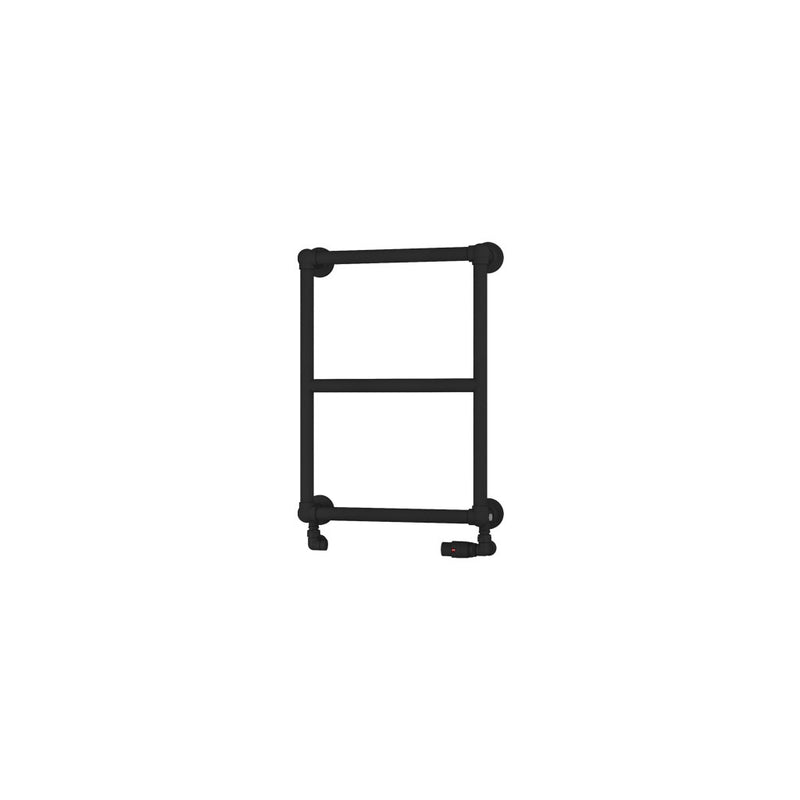 Eastbrook Stour Matt Black Traditional Heated Towel Rail