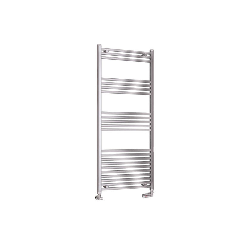 Eastbrook Wendover 1400mm High Straight Heated Towel Rail Chrome