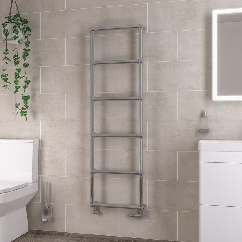 Eastbrook Stour Chrome Traditional Heated Towel Rail
