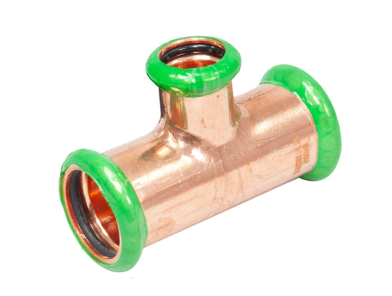 Pegasus M-Profile WRAS Press Fitting 54x54x28mm Tee - 437915