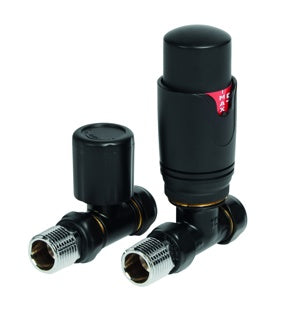 Black Straight TRV & Lockshield Pack - 690007