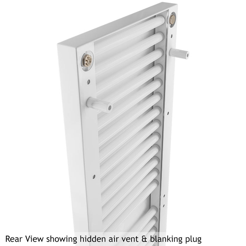 Eastbrook Wingrave Gloss White Flat Panel Radiator