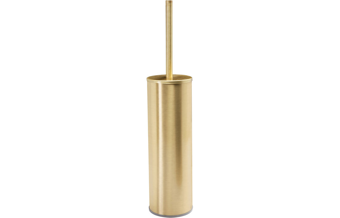 Bertini Brushed Brass Wall Mounted Toilet Brushed Holder - DIAC0174