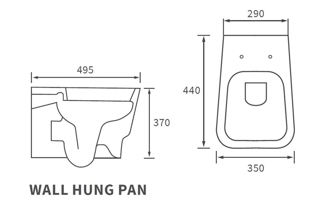 Amyris Wall Hung Toilet - DIPTP0244