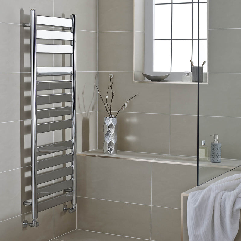 Kartell Newark 500x1000mm Designer Heated Towel Rail Chrome - EWR