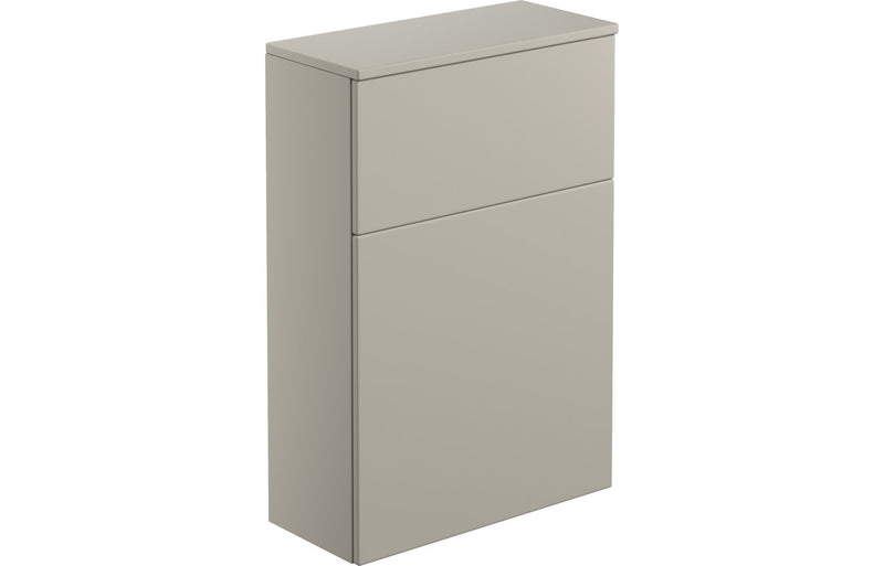Lavender 600mm Floor Standing WC Unit - Matt Latte - KPSB101559