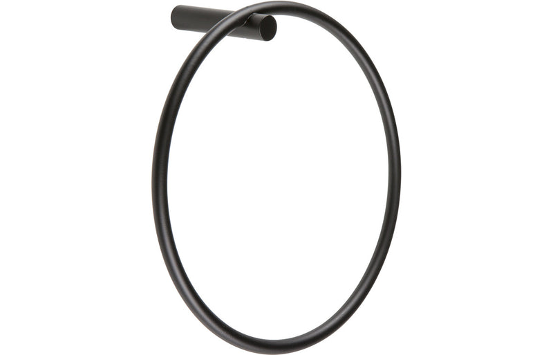Alnwick Towel Ring - Black - KPSB101682