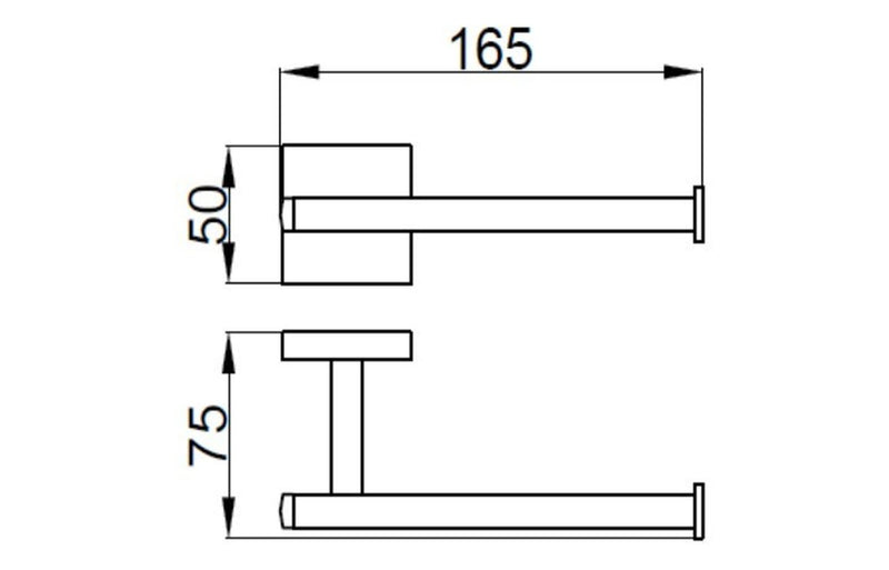 Kenilworth Toilet Roll Holder - Chrome - KPSB101690
