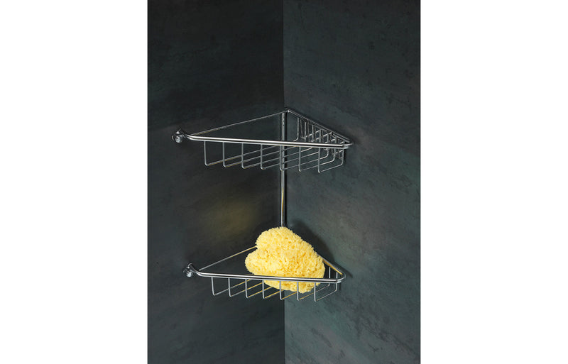 Lincoln 2-Tier Corner Shower Caddy - Chrome - KPSB101697