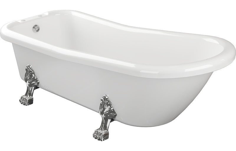 Barmouth Freestanding 1530x670x760mm 2TH Bath w/Feet - KPSB102811