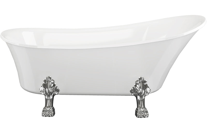 Worthing Freestanding 1620x700x770mm 0TH Bath w/Feet - KPSB102818