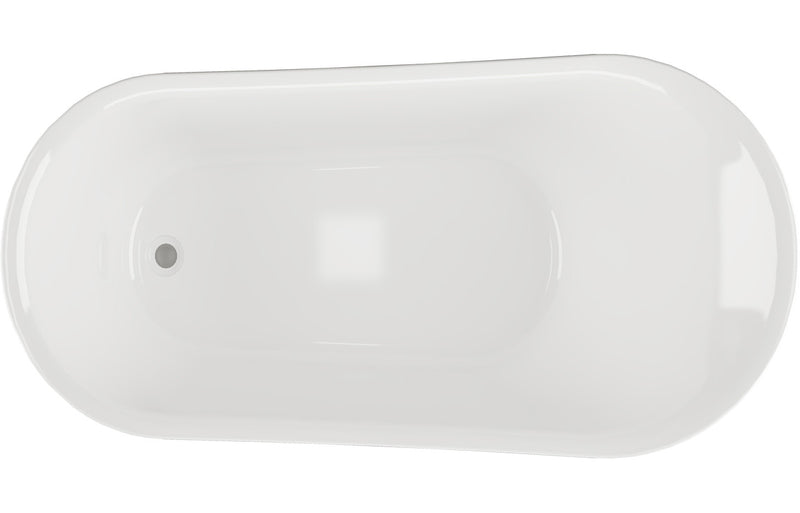 Worthing Freestanding 1620x700x770mm 0TH Bath w/Feet - KPSB102818