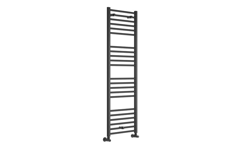 Belgravia Straight 30mm Ladder Radiator (500x1600x30mm) - Anthracite - KPSB102969