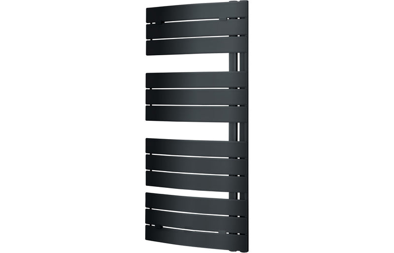 Mayfair Curved Panel Ladder Radiator (550x1080x49mm) - Anthracite - KPSB102999