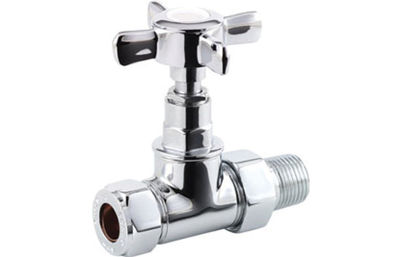 Crosshead Radiator Valves - Straight - KPSB103024