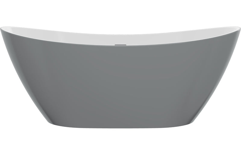 Bexhill Freestanding 1700x780x690mm Bath - Grey - KPSB104122