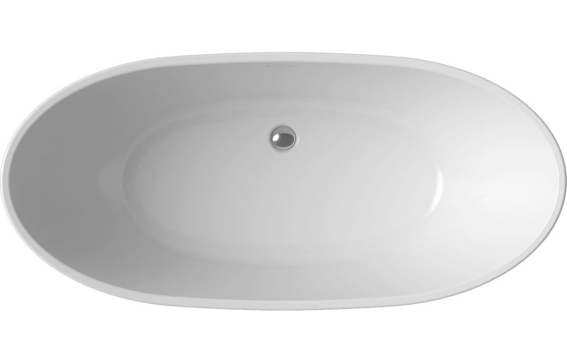 Bexhill Freestanding 1700x780x690mm Bath - Grey - KPSB104122