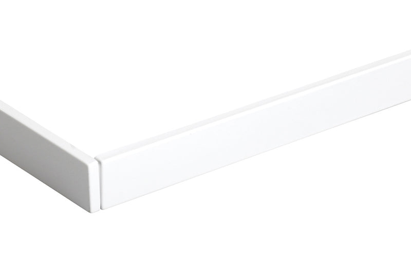 45mm Low Profile Square & Rectangular Leg Set 1700mm - White - KPSB104359