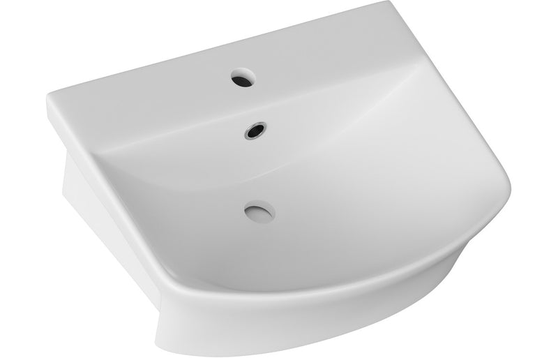 Langley 500x400mm 1TH Semi Recessed Basin - KPSB104933