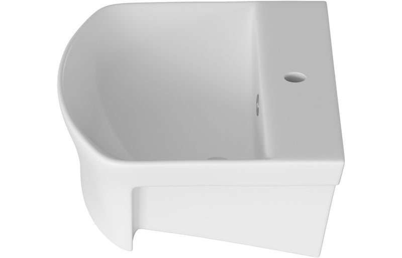 Langley 500x400mm 1TH Semi Recessed Basin - KPSB104933