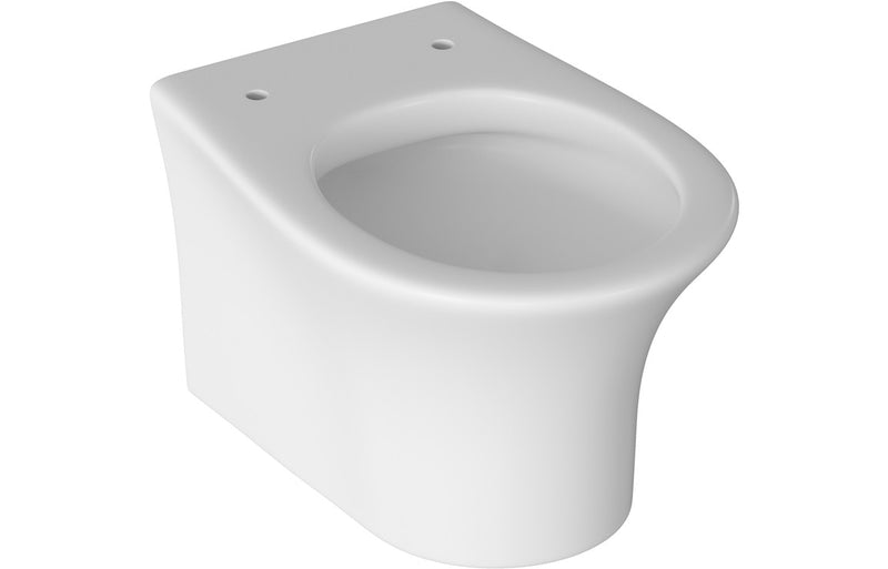 Langley Rimless Wall Hung WC & Soft Close Seat - KPSB104937