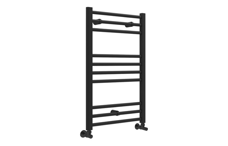 Belgravia Straight 30mm Ladder Radiator (500x800x30mm) - Matt Black - KPSB104979