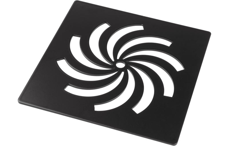 Ultra-Slim Tray Waste Cover - Matt Black - KPSB105333