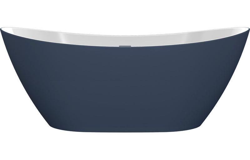 Bexhill Freestanding 1700x780x690mm Bath - Matt Blue - KPSB105586