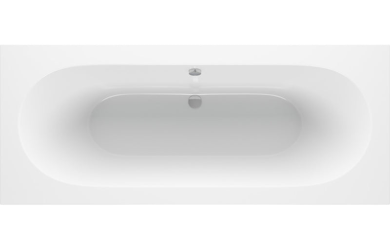 Lowestoft Round Double End 1700x750x550mm 0TH Bath w/Legs - KPSB105644