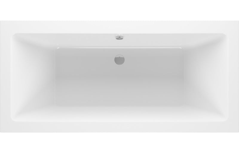 Padstow Square Double End 1700x700x550mm 0TH Bath w/Legs - KPSB105651