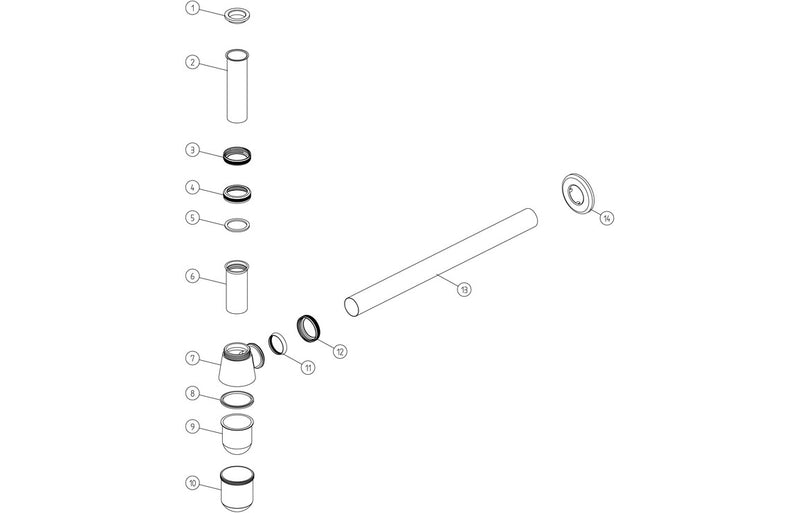 Bottle Trap - Chrome - KPSB105685