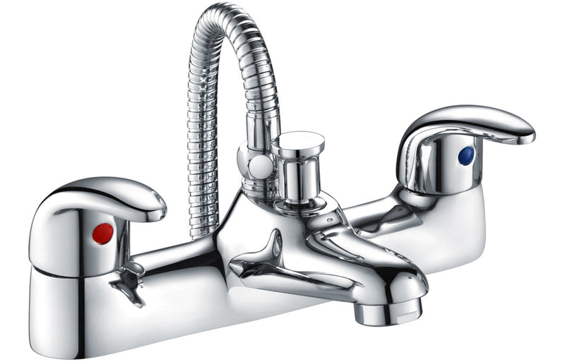 Heddon Low Pressure Bath/Shower Mixer - Chrome 0.5 Bar - KPSB105705