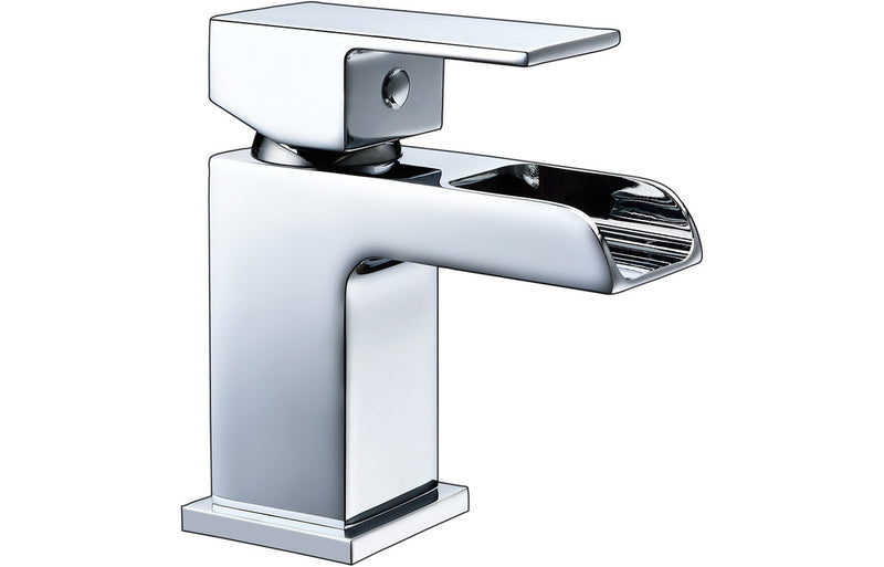 Font Cloakroom Basin Mixer & Waste - Chrome 0.5 Bar - KPSB105713