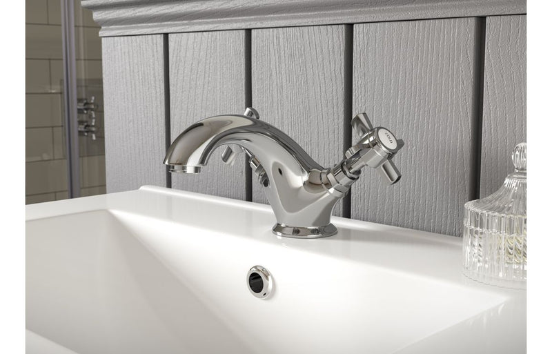 Bourne Basin Mixer & Waste - Chrome 0.5 Bar - KPSB105730