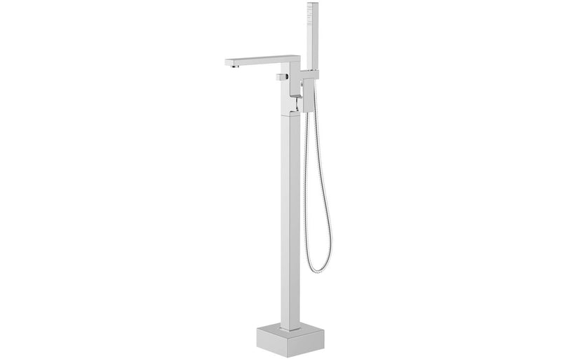 Yarrow Floor Standing Bath/Shower Mixer - Chrome 1.5 Bar - KPSB105736