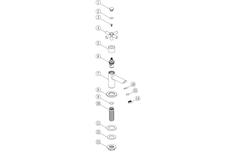 Ingol Basin Taps - Chrome 0.5 Bar - KPSB105763