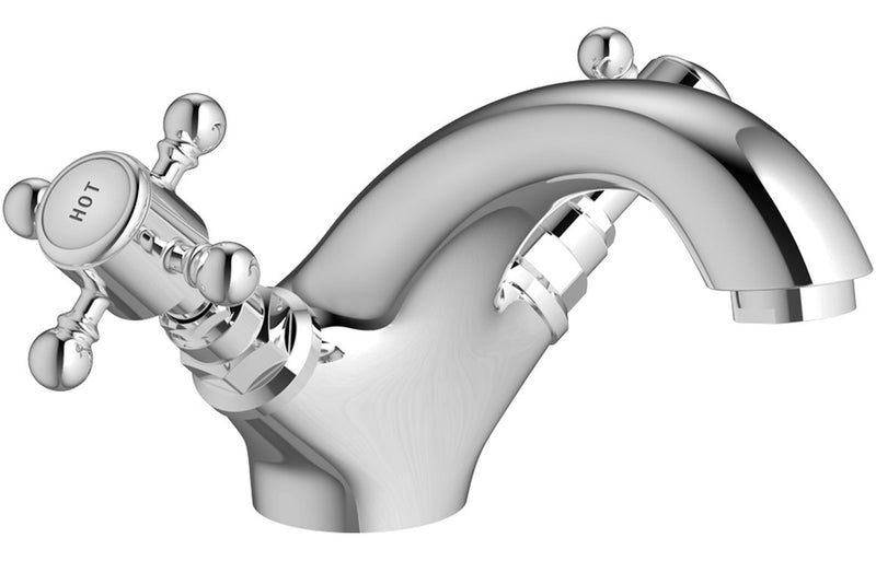 Stour Basin Mixer & Pop Up Waste - Chrome 0.1 Bar - KPSB105779